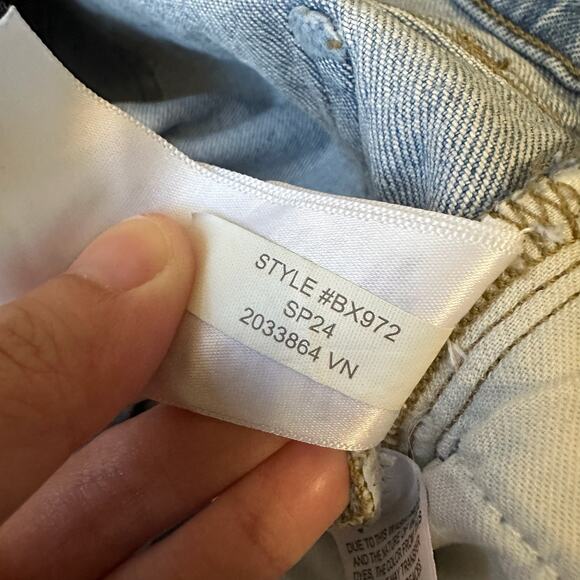 J. CREW Classic Straight Jeans Blue Denim High Rise Stretch Y2K Work - Picture 12 of 15